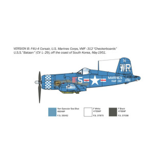 Макета, F4U-4 Corsair - Korean War, 1:72