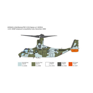 Макета, V-22A Osprey, 1:72
