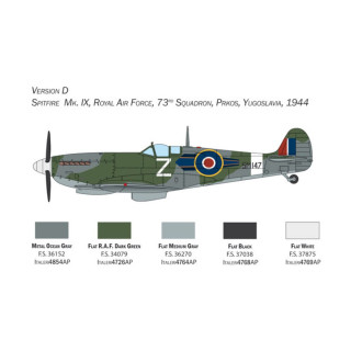 Макета, Spitfire Mk. IX, 1:48