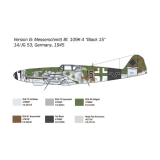 Макета, Messerschmitt Bf 109 K-4, 1:48