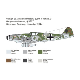 Макета, Messerschmitt Bf 109 K-4, 1:48