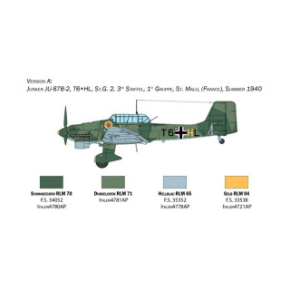 Макета, Junkers JU-87B Stuka, 1:48