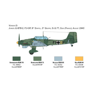 Макета, Junkers JU-87B Stuka, 1:48