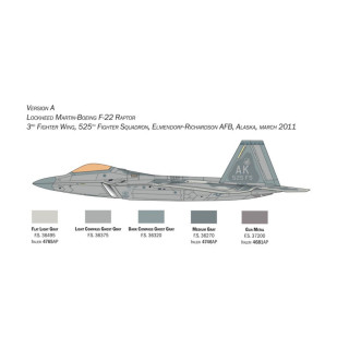 Макета, F-22 A Raptor, 1:48