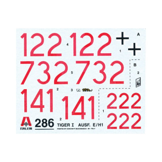 Макета, Tiger I Ausf. E/H1, 1:35 