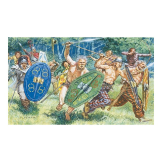 Макета, Gauls Warriors I-II Century BC, 1:72 