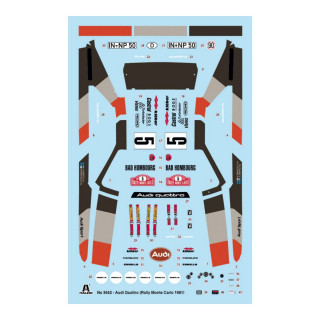 Макета, Audi Quattro Rally, 1:24 