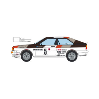 Макета, Audi Quattro Rally, 1:24 