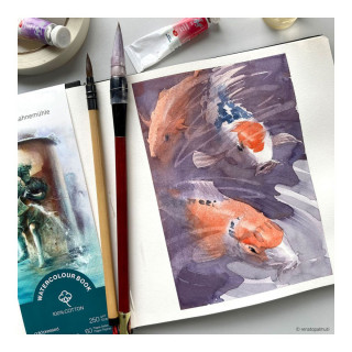 Скицник, Watercolour, 250 g/cm², А4, 100% памук, ладно пресуван