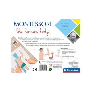 Едукативен сет, Montessori: The Human Body 