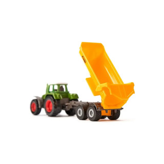 Фигура, Tractor Fendt with Krampe Tipping Trailer