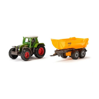 Фигура, Tractor Fendt with Krampe Tipping Trailer