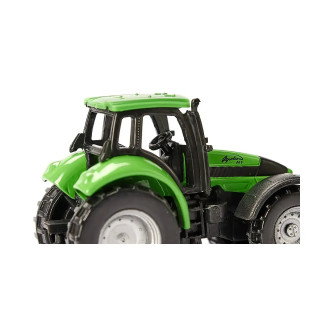 Фигура, Tractor DEUTZ-FAHR with Fortuna 4-wheel-trailer