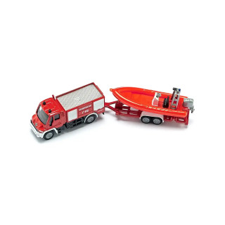 Фигура, Unimog Fire Engine with Boat