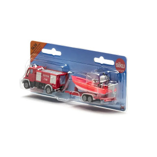 Фигура, Unimog Fire Engine with Boat