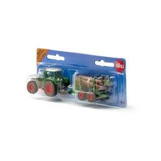 Фигура, Tractor with Forestry Trailer