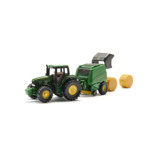 Фигура, John Deere tractor with Round Baler