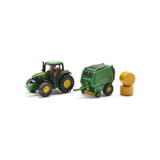 Фигура, John Deere tractor with Round Baler