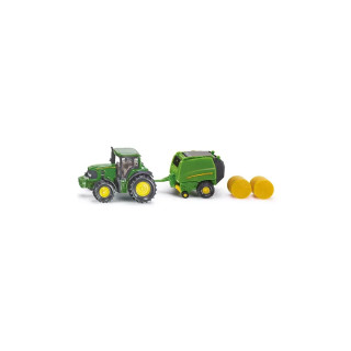 Фигура, John Deere tractor with Round Baler