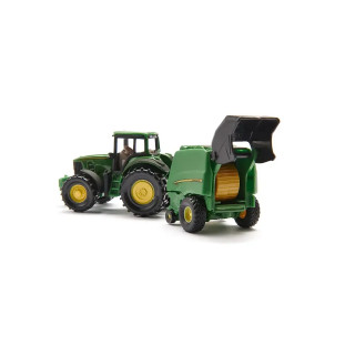 Фигура, John Deere tractor with Round Baler