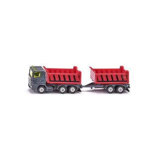 Фигура, Truck with Dumper Body and Tipping Trailer