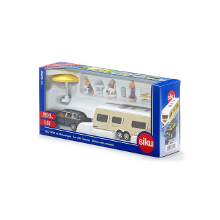 Фигура, Porsche Macan Turbo with Dethleff's Exclusive Emotion Caravan