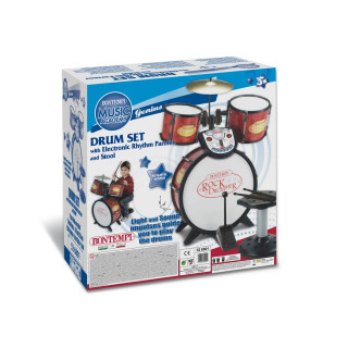 Тапани - сет со столче и електронски тутор, Music Academy Drum Set