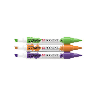 Сет двострани маркери, Ecoline - Secondary, 3 бои