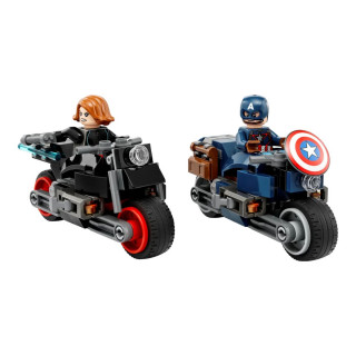 LEGO коцки, Marvel, Black Widow & Captain America Motorcycles