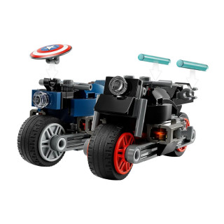 LEGO коцки, Marvel, Black Widow & Captain America Motorcycles