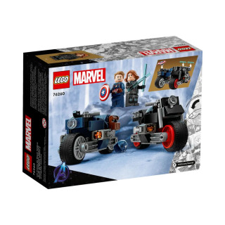 LEGO коцки, Marvel, Black Widow & Captain America Motorcycles