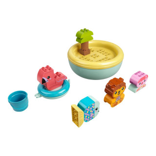 Сет коцки за во бања, Duplo, Bathtime Fun: Floating Animal Island