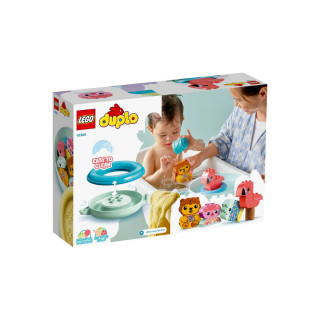 Сет коцки за во бања, Duplo, Bathtime Fun: Floating Animal Island