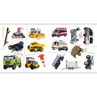 Сликовница со стикери - Transport 