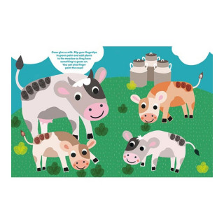 Боенка за сликање со прсти - Животни 