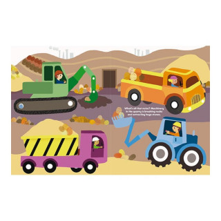 Боенка за сликање со прсти - Машини 