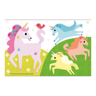 Боенка за сликање со прсти - Еднорог 