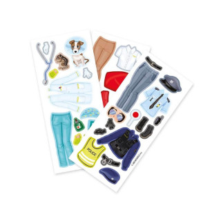 Кукла со магнети - Jobs 