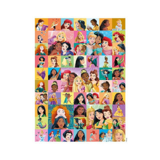 Боенка со холограмски стикери - Princess 