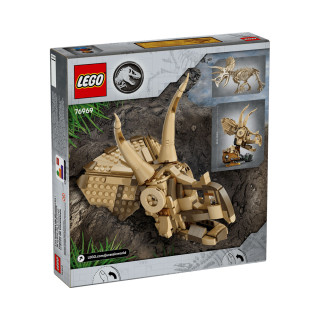 LEGO коцки, Jurassic World, Dinosaur Fossils: Triceratops Skull 