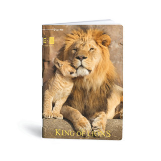 Тетратка, Lipa Mill, King of Lions, А4, линии 