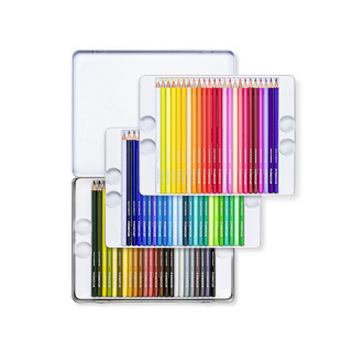 Сет од 72 дрвени боици во метална кутија, STAEDTLER® Design Journey 
