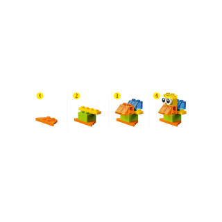 LEGO коцки, Classic, Creative Transparent Bricks