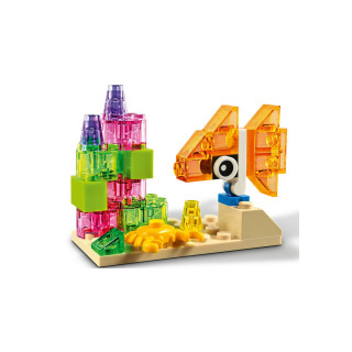 LEGO коцки, Classic, Creative Transparent Bricks
