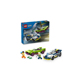 LEGO коцки, City, Police Car and Muscle Car Chase 