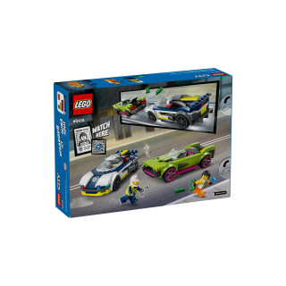 LEGO коцки, City, Police Car and Muscle Car Chase 