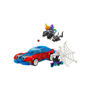 LEGO коцки, Marvel, Spider-Man: Spider-Man Race Car & Venom Green Goblin