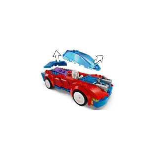 LEGO коцки, Marvel, Spider-Man: Spider-Man Race Car & Venom Green Goblin