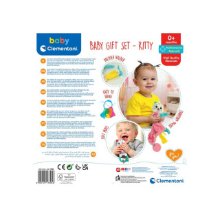 Сет за подарок за бебе, Baby Clementoni - Kitty