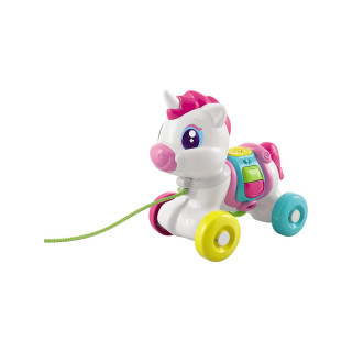 Играчка за влечење, Baby Clementoni - Pull Along Baby Unicorn 